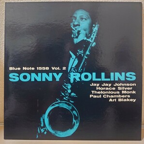 LP☆SONNY ROLLINS/Blue Note 1558 Vol.2［USA盤/47 WEST 63rd・NYC/両面耳Pマーク/RVG刻印/SIDE2深溝/ソニー・ロリンズ］の画像1
