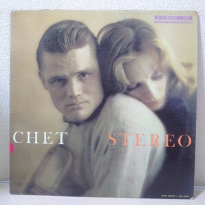 LP☆CHET BAKER/CHET STEREO［RIVERSIDE 1135/黒ラベル/深溝/チェット・ベイカー］の画像1