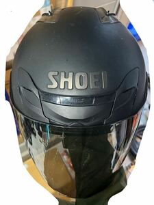 SHOEI J-FORCE III マットブラック ヘルメット ジェイ-フォース スリー ショーエイ ショウエイ XL 61cm純正ミラーシールドセット 内装無し