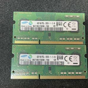 samsung PC3L-12800S 4GB×2枚  送料無料の画像1