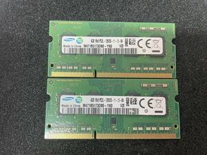 samsung PC3L-12800S 4GB×2 sheets free shipping 