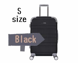 キャリーケース　 スーツケース　Sサイズ　ブラック　ダイヤルロック　TSAロック　拡張機能　8輪　パステルカラー　機内持込