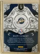 2014-15 PANINI EXCALIBUR QUEST #16 RUDY GOBERT ルディ・ゴベール パニーニ サイン オート 最優秀守備選手賞3回 オールスター3回_画像2