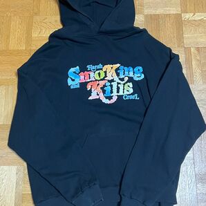 【Harsh and Cruel】 Graphic Multi Color Hoodie ハーシュアンドクルーエル　ブラック　