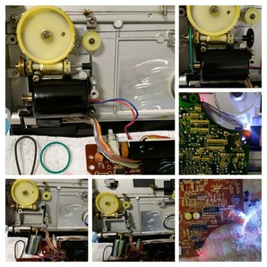 SL-10 テクニクス 準美品 ☆整備済 全動作良好 ☆T4P P24C+24CS針 ☆盤面照明白色LED化 ☆純正付属品一式/取説 (M137)の画像6