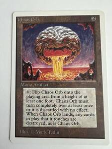 MTG マジック・ザ・ギャザリング Chaos Orb 2ED UN アンリミテッド 1枚