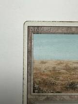 MTG マジック・ザ・ギャザリング Scrubland 3ED RV リバイズド 1枚_画像3