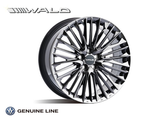 WALD ヴァルド GENUINE LINE F001 8.5×20 5/114.3 TOYOTA トヨタ クラウン 220系 20インチ WHEEL ホイール 4本セット 1台分 新品