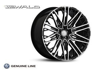 WALD ヴァルド GENUINE LINE BM001 9.0×22 10.5×22 5/112 Meredes Benz C217 S-class クーペ 22インチ メルセデス ホイール 4本 新品