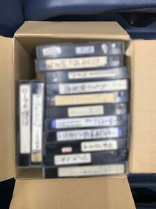 ビデオテープ VHS 録画済み　26本