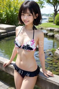 S459 1円スタート 一点物 再販なし A4サイズ 美女ポスター 最高画質 光沢紙 美少女 同人 アート コスプレ グラビア セクシー 美乳 美尻