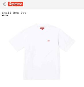 【新品未使用】Supreme Small Box Tee White Lサイズ