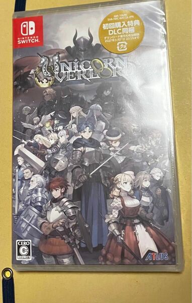 ユニコーンオーバーロード Switch ソフト 通常版　未開封未使用