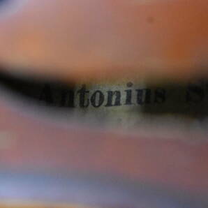 うぶ品 COPY OF Antonius Stradiuarius 虎目バイオリン 弓、ケース付 未確認 未整備品の画像7