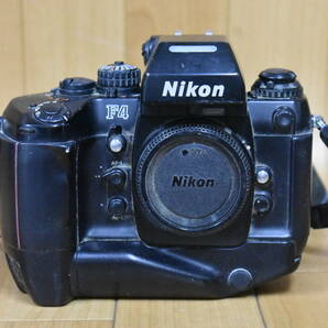 うぶ品 Nikon F4 ニコン カメラ ブラックボディ MF-23、MB-21付 未確認 未整備品 ジャンクの画像1