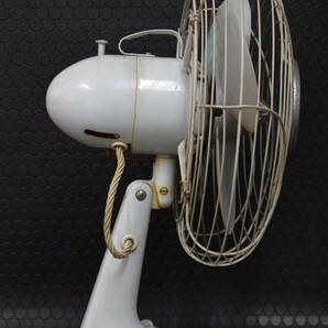 うぶ品 昭和レトロ 東芝 Toshiba A.C. ELECTRIC FAN LJ型 扇風機 30cmタイプ ４枚羽根 アンティーク 未整備品 稼働品の画像4