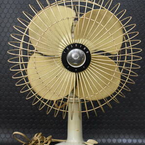 うぶ品 昭和レトロ 東芝 Toshiba A.C. ELECTRIC FAN LD型 扇風機 30cmタイプ ４枚羽根 アンティーク 未整備品 稼働品の画像1