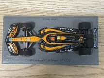 S8535 スパーク 1/43 マクラーレン McLaren MCL36 #4 McLaren F1 Team Miami GP マイアミGP 2022 L. ノリス_画像5