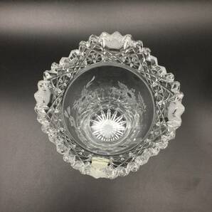 【3511】未使用 Meissen マイセン クリスタル ガラス フラワーベース 花瓶 花器の画像9