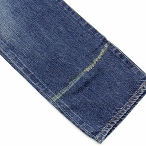 12万新品◆30◆SAINT LAURENT 日本製 SLIM FIT ヴィンテージ加工デニムジーンズ DIRTY WINTER BLUE ㈱ケリング【サンローラン】1円の画像7