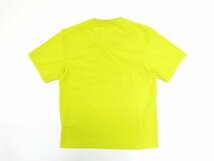 3万新品◆L◆アディダス×ステラ Adidas by STELLA MCCARTNEY ストレッチ素材コラボロゴTシャツ 黄 1円_画像4