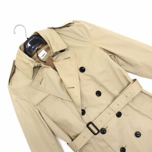 28万新品◆52=XL◆バーバリージャパン◆BURBERRY 肩章付き正統派コットントレンチコート『Britton』ベージュ 1円の画像5