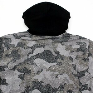 4万新品◆XL◆ボス BOSS×NBAコラボ BROOKLYN NETS カモフラージュプリントフーディースウェットプルオーバー『W_Camo_NBA』1円の画像7