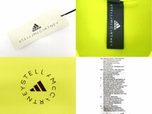 4万新品◆XL◆アディダス×ステラ Adidas by STELLA MCCARTNEY ストレッチ素材コラボロゴ 長袖スウェットプルオーバー 黄 1円_画像9