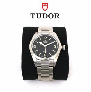 47万新品◆TUDOR レンジャー◆ブラック盤×Sスティール 腕時計 英国海軍遠征探検70周年記念モデル『RANGER 79950』1円