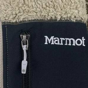 Wm473 正規品 Marmot マーモット ボアフリースジャケット ジップアップ ブルゾン 切替 ベージュ メンズ MJF-F2062の画像7