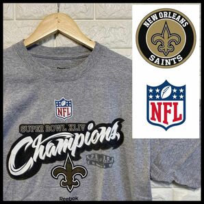 NFL NEW ORLEANS SAINTS ニューオリンズセインツ　スーパーボウルチャンピオンTシャツ ユニフォーム　アメフト