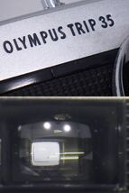 h4D172R- OLYMPUS TRIP35 オリンパス D.Zuiko 40mm F2.8 シャッターOK 現状品_画像6