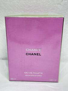 4299] 未使用/未開封 CHANEL CHANCE 100ml シャネル/チャンス/EAU DE TOILETTE/EDT/香水/オードトワレ/ヴァポリザター/スプレー