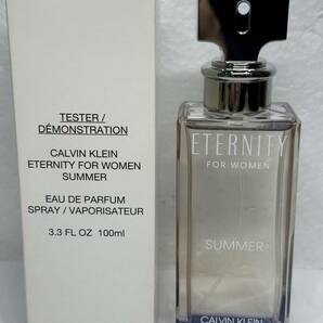 4286-1] ほぼ満量 香水 カルバンクライン エタニティ サマー EDPSP 100ml ETERNITY SUMMER/FOR WOMEN/CALVIN KLEIN テスターの画像1