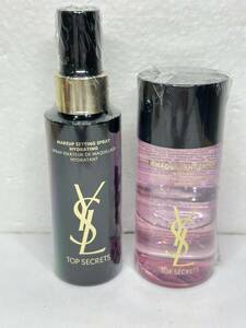 4371,4] 新品 未使用 2点まとめ YVES SAINT LAURENT イヴ・サンローラン トップシークレット/セッティンググロウ 100ml/リムーバー 125ml