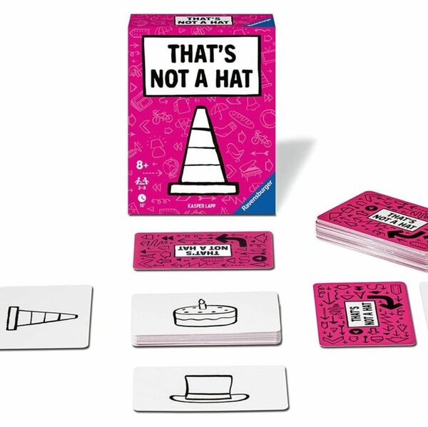 ハッタリと記憶のパーティーゲーム カードゲーム 英語ゲーム That's Not A Hat