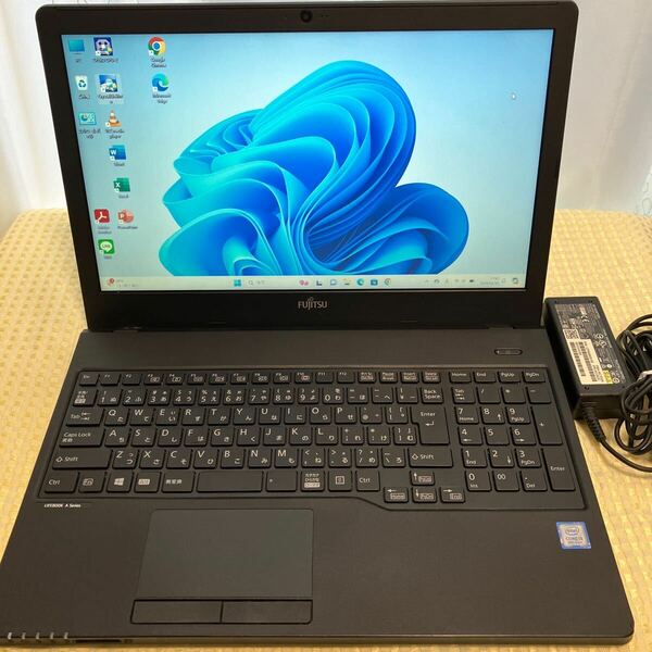 富士通 LIFEBOOK A359/BX FMVA41007P 第8世代Core i3 8130U メモリ8GB 新品SSD256 Windows11 Office2019