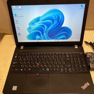 Lenovo ThinkPad E560 第6世代Core i3 6100U メモリー8GB SSD128GB Windows11