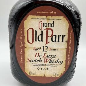 66009 未開栓 Grand Old Parr グランド オールド パー 12年 De Luxe SCOTCH WHISKY 750ml 43% スコッチ ウイスキー お酒の画像3
