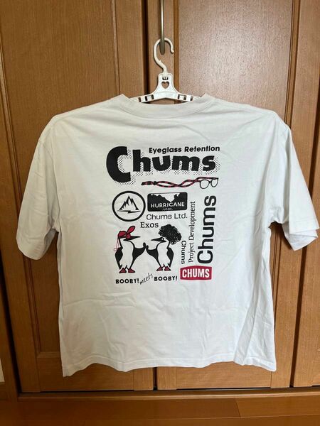 チャムス　CHUMS Tシャツ 白 ホワイト　XL ヘビーウエイト　XL