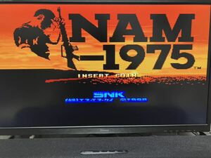 MVS NAM-1975　動作確認済み　付属品は純正プラ板のみ