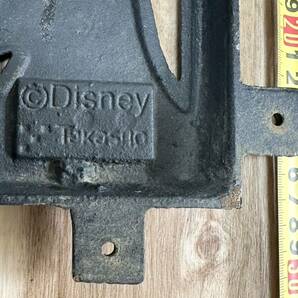 Disney ミッキー ミニー プルート ドナルド 鋳鉄製プレート タカショー 欄間 ガーデニング アンティーク の画像5