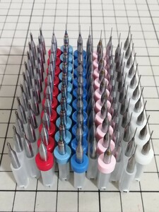  Union tool superfine carbide micro drill 100ps.@ drill diameter many kind Φ0.075~Φ0.50 made in Japan 