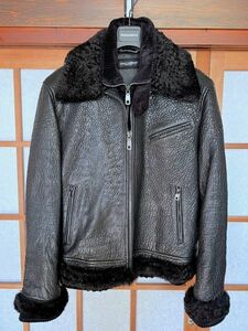 Новый 20AW Dolce &amp; Gabbana Lieed Mouton Jacket 48