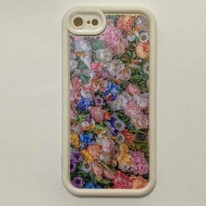  new goods iPhone SE2.3 iPhone7/8 smartphone case small floral print floral print spring ko-te colorful lovely flower field white plant nature soft case flower 
