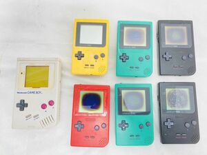 Nintendo 任天堂 初代ゲームボーイ ゲームボーイポケット GAME BOY pocket 合計7個 まとめ セット II-240324004