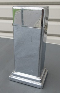 ☆ Небольшое использование ☆ 1947 Zippo 2 -й Barcroft Zippo Barkloft Desktop Landeter светлее писатель.