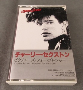 * click post Y185* domestic cassette tape Charlie sek stone Picture z four p leisure /CHARLIE SEXTON PICTURES FOR PLEASURE