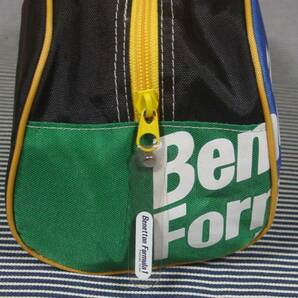 Benetton Formula1 RACING TEAM ベネトン フォーミュラー1 レーシングチーム ポーチ 小物入れ 当時もの レトロ 希少 保管品 ヴィンテージの画像5