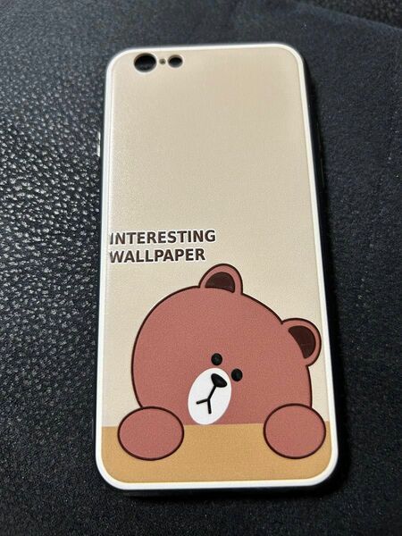 LINE FRIENDS. BROWN iPhoneケース　7 8 